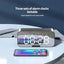 1pc LED Digital Alarm Clock with Bluetooth ,Speaker Mirror Bedroom Office Decor Table Screen Temperature FM Radio - Slobuy