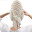 1pc Large Absorbent Hair Towel, Microfiber Soft Drying Towel With Stretch For Wet Curly Hair, Long Hair, Anti-Frizz Drying Quick - Slobuy