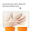 1pc Memory Foam Pillow, Knitted Fabric Polyurethane Slow Rebound Temperature Sensing Water Cube Pillow Core For Anti-snoring Nec - Slobuy