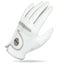 1pc Men Golf Glove Micro Soft Fabric Breathable Comfortable Fitting With Magnetic Marker Replaceable For Golfers White - Slobuy