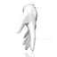 1pc Men Golf Glove Micro Soft Fabric Breathable Comfortable Fitting With Magnetic Marker Replaceable For Golfers White - Slobuy