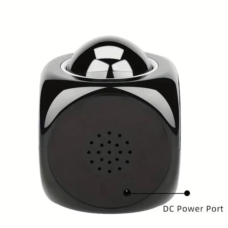 1pc Multifunction Projection Chime Clock LED Light Alarm Clock Voice Prompt Temperature Chime Clock Projection Clock - Slobuy