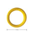 1pc Orange Dog Toys Pet Flying Disk Training Ring Puller EVA Interactive Training Ring Puller Resistant for Dogs - Slobuy