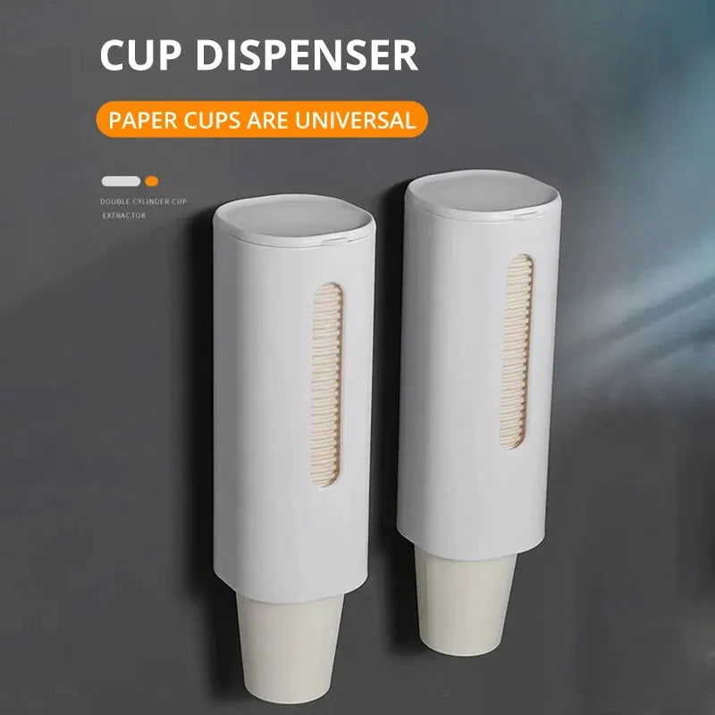 1pc Paper Cup Extractor Easy Disposable Cup Rack for Home Office and Kitchen Water Cup Dispenser - Slobuy
