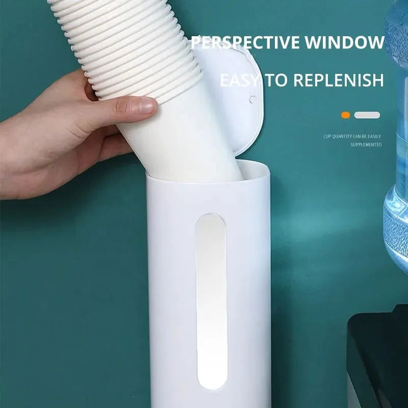 1pc Paper Cup Extractor Easy Disposable Cup Rack for Home Office and Kitchen Water Cup Dispenser - Slobuy