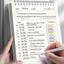1pc Planner Agenda Spiral A5 Notebook Schedules Daily Plan To Do List Notepad 160 Pages Thick Office School Supplies Stationery - Slobuy
