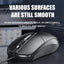 1pc Professional Office Usb Optical Gaming  Mouse Ultra Slim Silent Ergonomic Design Computer Laptops Notebook Accessories - Slobuy