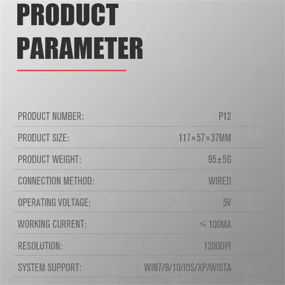1pc Professional Office Usb Optical Gaming  Mouse Ultra Slim Silent Ergonomic Design Computer Laptops Notebook Accessories - Slobuy