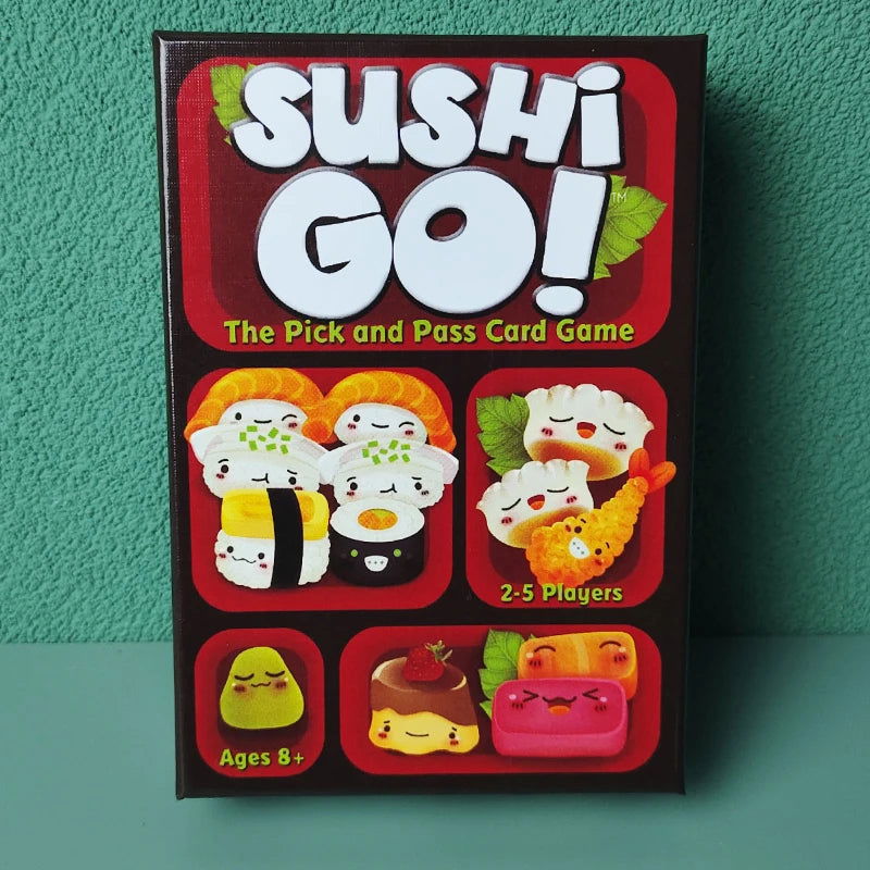 1pc "Sushi Go" Family Gathering Game Card,Fun Card Game,Party Board Games - Slobuy