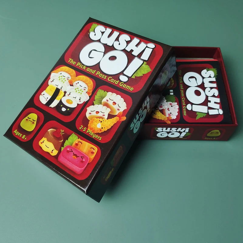 1pc "Sushi Go" Family Gathering Game Card,Fun Card Game,Party Board Games - Slobuy