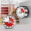 1pc Visual Timer Mechanical Countdown Timers Kitchen Classroom Baking Clock For Teaching Meeting Cookin Working - Slobuy
