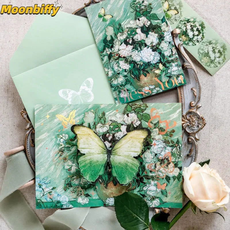 1pcs 3D Butterfly Card Pop-Up Greeting Cards Marry Christmas Greeting Card  Kids Gift Memorial Day Greeting Cards Birthday Card - Slobuy