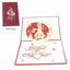 1pcs 3D Pop Up Greeting Cards With Envelope Laser Cut Post Card For Birthday Christmas Valentine' Day Party Wedding Decoration - Slobuy