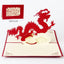 1pcs 3D Pop Up Greeting Cards With Envelope Laser Cut Post Card For Birthday Christmas Valentine' Day Party Wedding Decoration - Slobuy