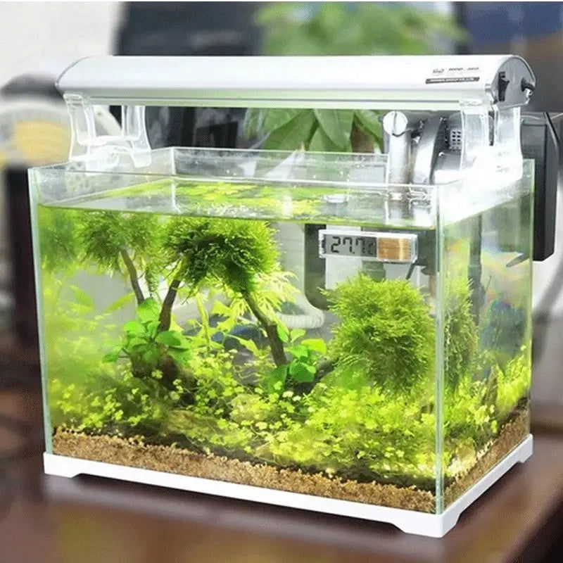 1pcs Aquarium Thermometer Electronic LCD Digital Fish Tank Temperature Measurement Fish Tank Temp Meter Aquarium Accessories - Slobuy