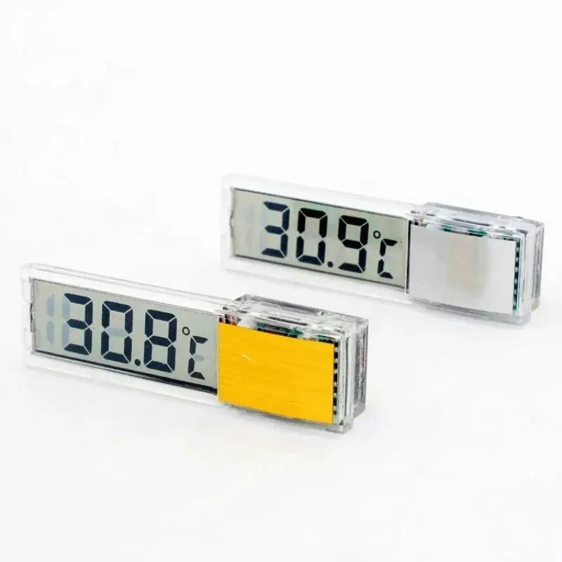 1pcs Aquarium Thermometer Electronic LCD Digital Fish Tank Temperature Measurement Fish Tank Temp Meter Aquarium Accessories - Slobuy