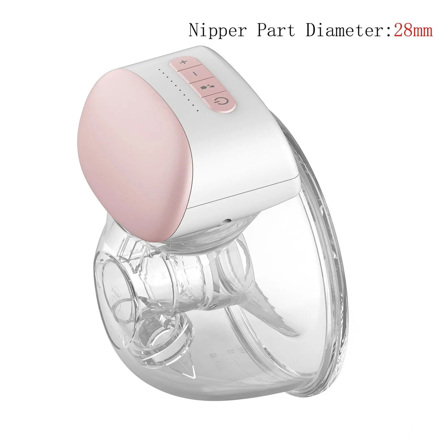 2/1pcs BB-P1 Wearable Breast Pump Hands Free Electric Portable Wearable Breast Pumps BPA-free Breastfeeding Milk Collector - Slobuy