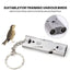 1pcs Birds Training Whistle Stainless Steel Whistle Return To Nest Bird Training Tool For Parrot Pigeon Birdcage Accessories - Slobuy