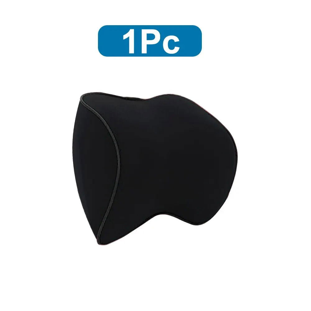 1pcs Car Neck Headrest Pillow Accessories Cushion Auto Seat Head Support Neck Protector Automobiles Seat Neck Rest Memory Cotton - Slobuy