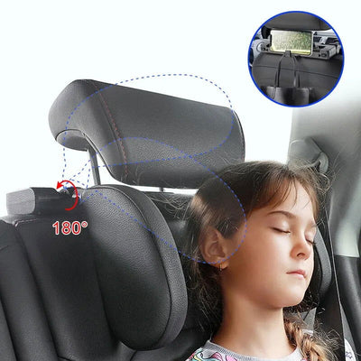 1pcs Car Seat Headrest Pillow Travel Rest Sleeping Headrest Support Solution Car Accessories Interior U Shaped Pillow For Kids - Slobuy