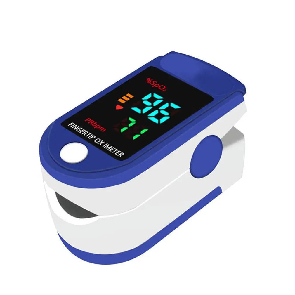 1pcs Digital Finger Oximeter Family OLED Pulse Cximeter Display Oxymeter Fingertip Health Diagnostic Monitor Or 1pcs Just Bag - Slobuy