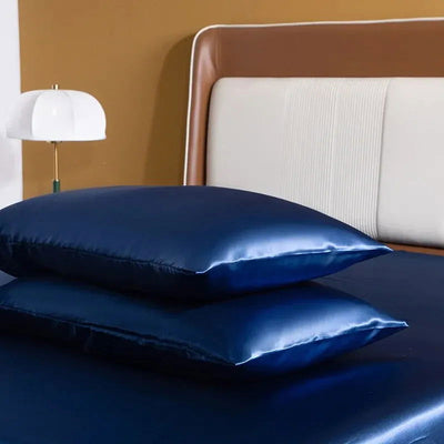 1pcs Pillowcase for Hair and Skin, Silk Satin Pillowcase Pillow Cases Set of Silky Pillow Cover with Envelope Closure - Slobuy