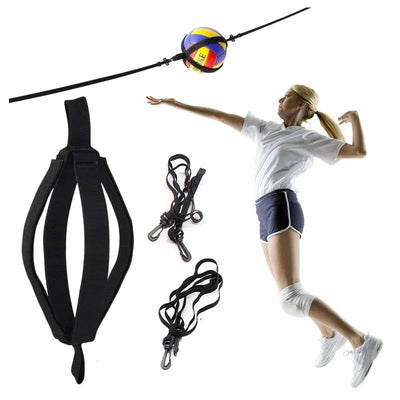 1pcs Practical Assistant Wear-resistant Flexible Volleyball Practice Trainer for Exercise Volleyball Trainer Volleyball Belt - Slobuy