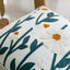1psc Nordic Small Fresh Sofa Embroidery Pillow Cushion Bedroom Bed Pillowcover Decorative Backrest Flower Pillowcase - Slobuy