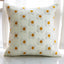 1psc Nordic Small Fresh Sofa Embroidery Pillow Cushion Bedroom Bed Pillowcover Decorative Backrest Flower Pillowcase - Slobuy