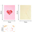 1set Three-dimensional 3D Heart Tree Greeting Card Valentine's Day Cards Valentine's Day Gifts - Slobuy