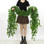 2.1M Artificial Plant Green Ivy Leaf Garland Silk Wall Hanging Vine Home Garden Decoration Wedding Party DIY Fake Wreath Leaves - Slobuy