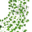 2.1M Artificial Plant Green Ivy Leaf Garland Silk Wall Hanging Vine Home Garden Decoration Wedding Party DIY Fake Wreath Leaves - Slobuy
