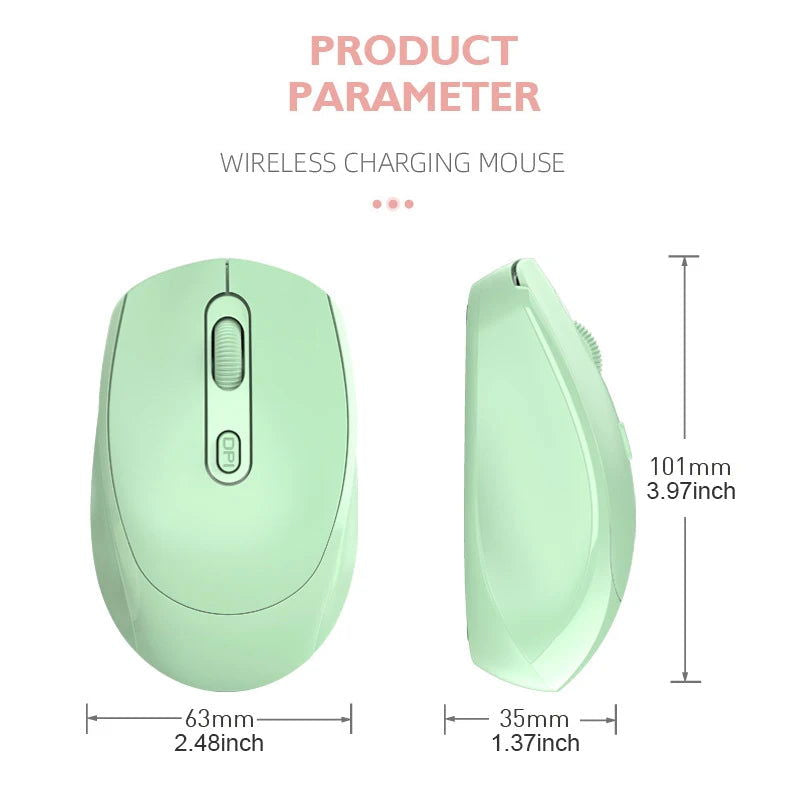 2.4GHz Wireless Mouse Optical Mice with USB Receiver 1600DPI 4 Buttons Mouse For Pad Computer PC Laptop Accessories Mouse Gamer - Slobuy