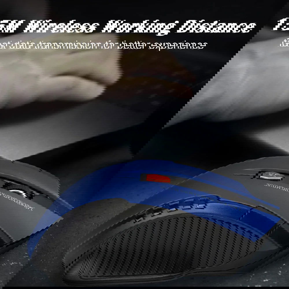 2.4GHz Wireless Mouse Optical Mice with USB Receiver Gamer 1600DPI 6 Buttons Mouse For Computer Laptop Accessories Mouse Gamer - Slobuy