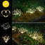 1PC Solar Fireworks Lamp Outdoor Grass Globe Dandelion Flash String Fairy lights 90 /150/200 LED For Garden Lawn Holiday Light - Slobuy