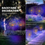 1PC Solar Fireworks Lamp Outdoor Grass Globe Dandelion Flash String Fairy lights 90 /150/200 LED For Garden Lawn Holiday Light - Slobuy