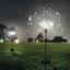 1PC Solar Fireworks Lamp Outdoor Grass Globe Dandelion Flash String Fairy lights 90 /150/200 LED For Garden Lawn Holiday Light - Slobuy
