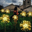 1PC Solar Fireworks Lamp Outdoor Grass Globe Dandelion Flash String Fairy lights 90 /150/200 LED For Garden Lawn Holiday Light - Slobuy