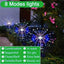 1pc Solar Powered String Lamp Tree Waterproof Outdoor Bulb for Lawn Patio Garden 90/120/150/200 LEDs Light DIY Decoration - Slobuy