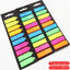 200 Sheets Color Sticky Notes Memo Pad Notes Index Transparent Post Stickers Bookmarks Notepad School Office Stationery Supplies - Slobuy