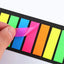 200 Sheets Color Sticky Notes Memo Pad Notes Index Transparent Post Stickers Bookmarks Notepad School Office Stationery Supplies - Slobuy