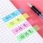 200 Sheets Color Sticky Notes Memo Pad Notes Index Transparent Post Stickers Bookmarks Notepad School Office Stationery Supplies - Slobuy