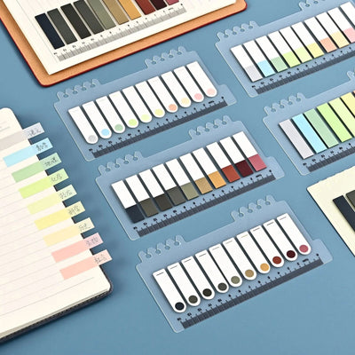 200 Sheets Colorful Sticky Notes Memo Pad Self Adhesive Label Note Bookmarks Notepad School Office Stationery Supplies - Slobuy