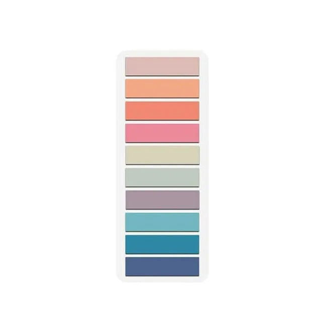 200 Sheets Colorful Sticky Notes Memo Pad Self Adhesive Label Note Bookmarks Notepad School Office Stationery Supplies - Slobuy