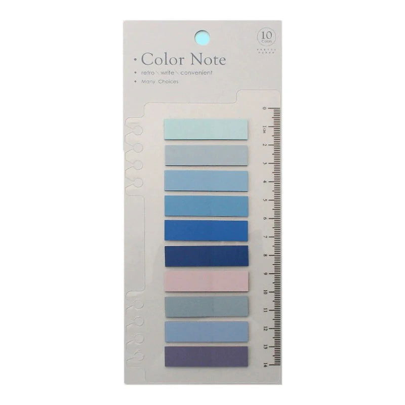 200 Sheets Colorful Sticky Notes Memo Pad Self Adhesive Label Note Bookmarks Notepad School Office Stationery Supplies - Slobuy