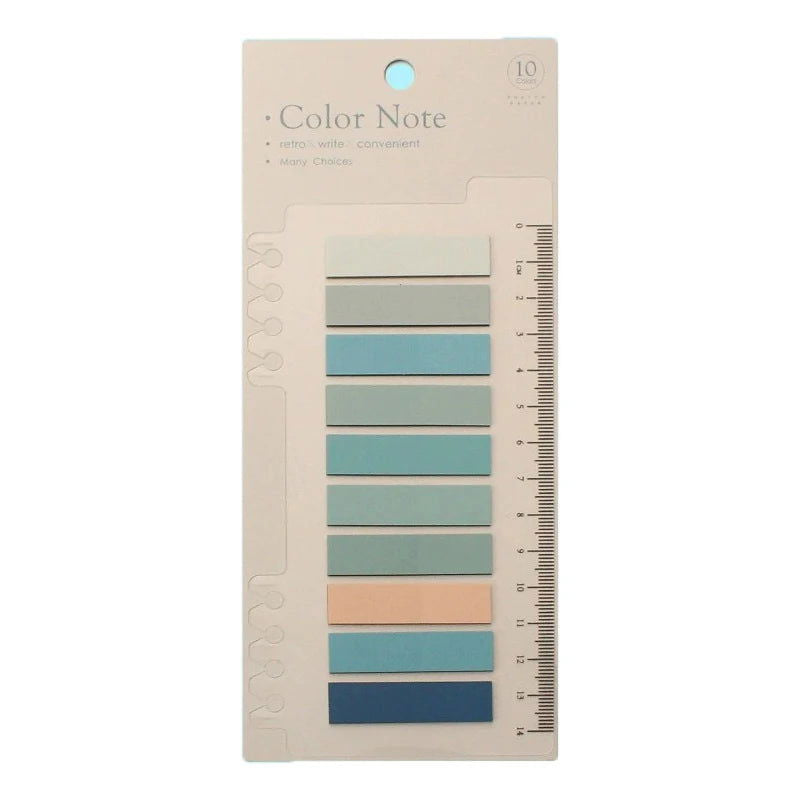 200 Sheets Colorful Sticky Notes Memo Pad Self Adhesive Label Note Bookmarks Notepad School Office Stationery Supplies - Slobuy