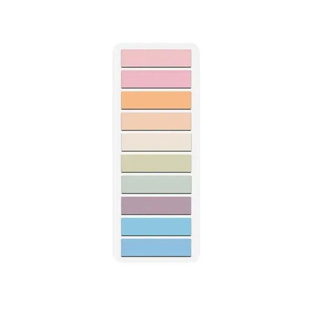 200 Sheets Colorful Sticky Notes Memo Pad Self Adhesive Label Note Bookmarks Notepad School Office Stationery Supplies - Slobuy