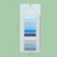 200 Sheets Morandi Transparent Fluorescent Index Tabs PET Flags Memo Sticky Note for Page Marker Planner Stickers Office School - Slobuy