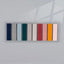 200 Sheets Morandi Transparent Fluorescent Index Tabs PET Flags Memo Sticky Note for Page Marker Planner Stickers Office School - Slobuy
