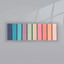 200 Sheets Morandi Transparent Fluorescent Index Tabs PET Flags Memo Sticky Note for Page Marker Planner Stickers Office School - Slobuy